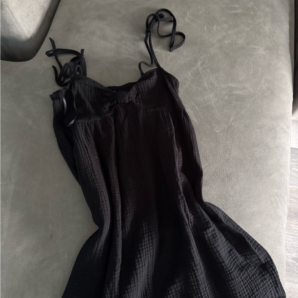 SHEIN Black Sleeveless Dress